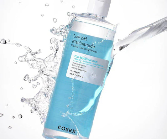 Eau micellaire niacinamide pH bas – COSRX