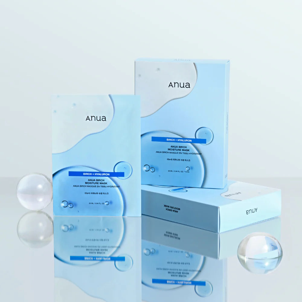 Masque tissu hydratant bouleau – Anua