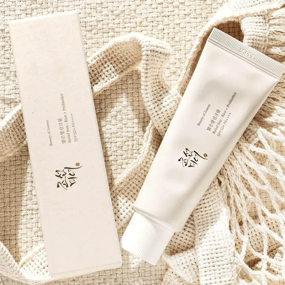Crème solaire au riz + probiotiques-Beauty of Joseon
