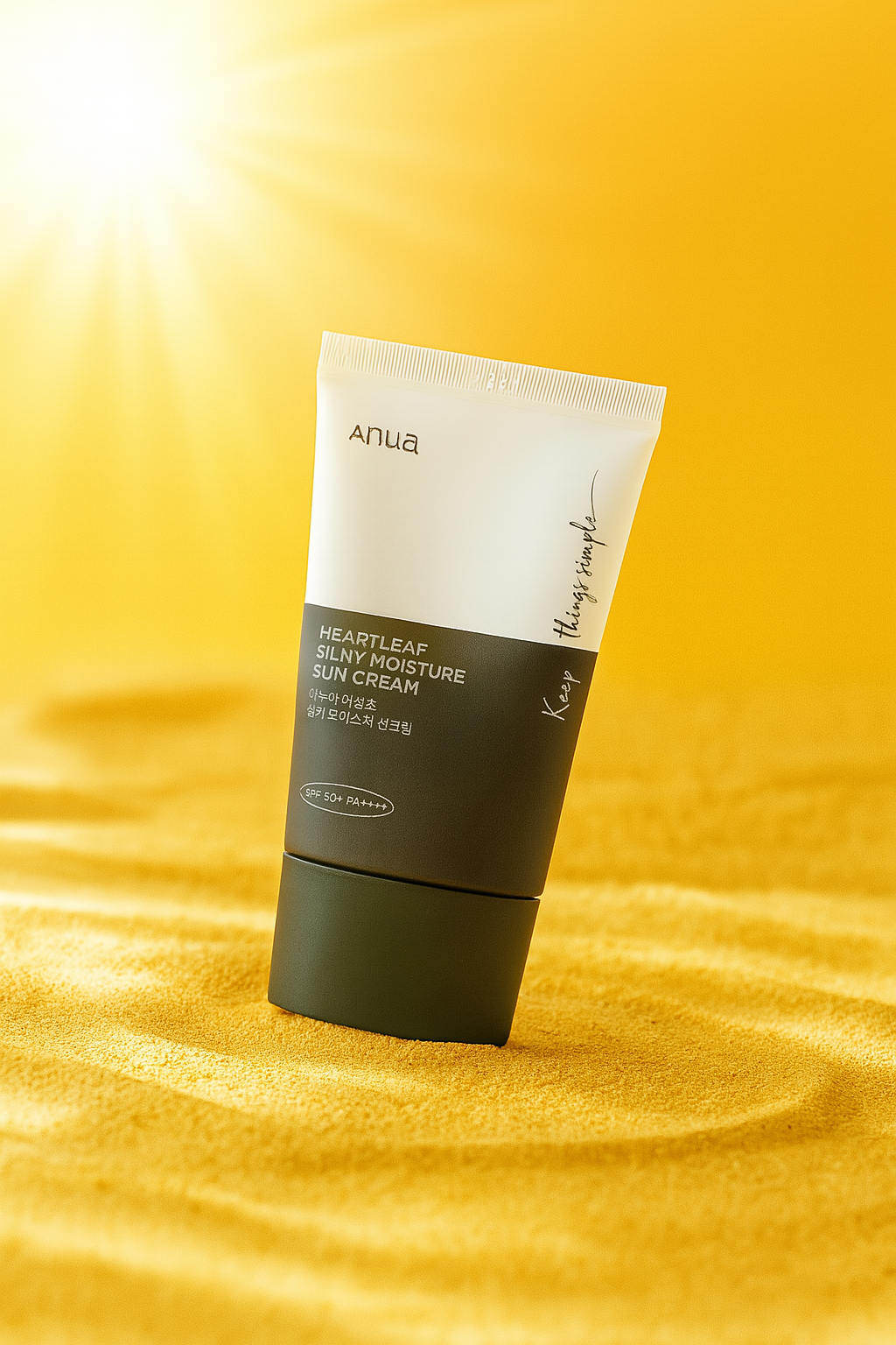 Crème solaire hydratante - Anua