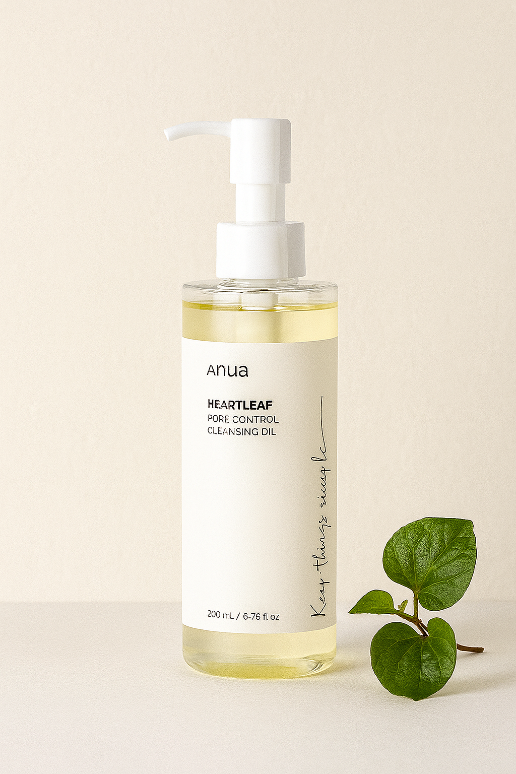 Huile démaquillante contrôle des pores Heartleaf – Anua