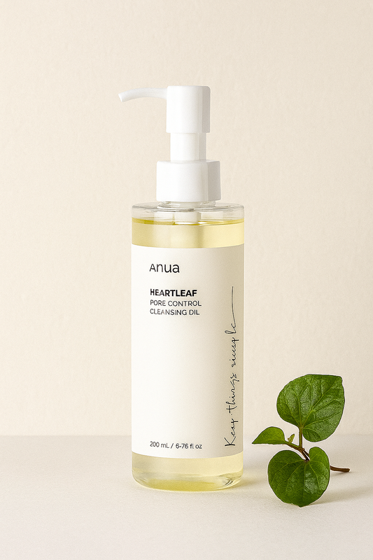 Huile démaquillante contrôle des pores Heartleaf – Anua