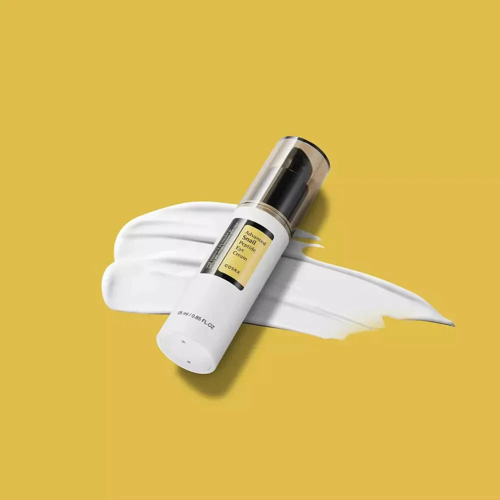 Crème contour des yeux à la bave d’escargot et peptides – COSRX