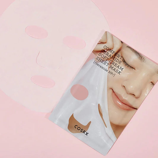 Masque tissu crème douce céramide – Balancium – COSRX